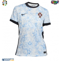 Ženski Nogometni dresi Portugalska Gostujoči EP 2024 Kratek Rokav